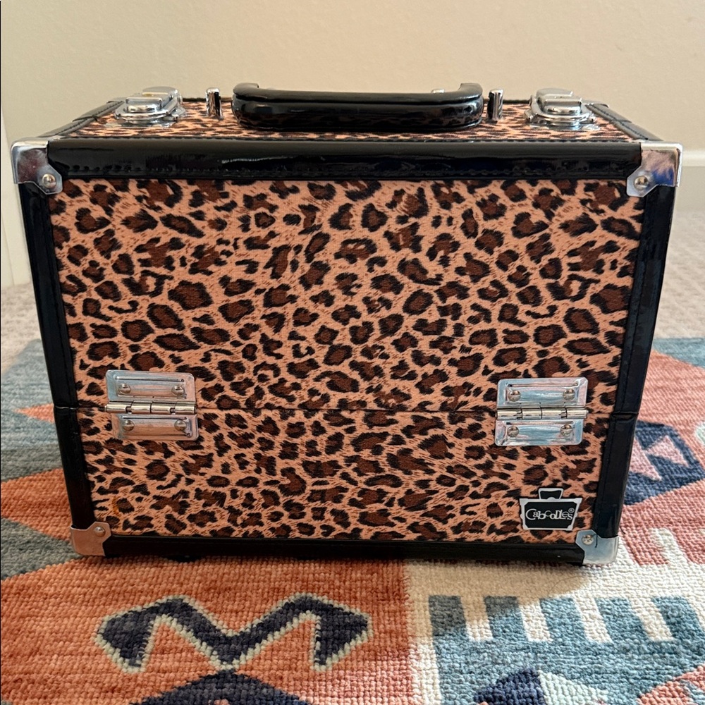 Caboodles Leopard Print Makeup Case